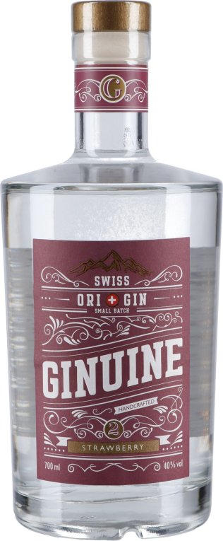 * Ginuine Strawberry Gin 1 x 70 cl