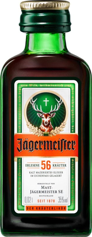 * Jägermeister 2 cl Shot 60 x 0.02l