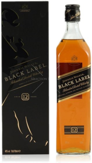 Johnnie Walker Black Label 70cl 1 x 0.70l