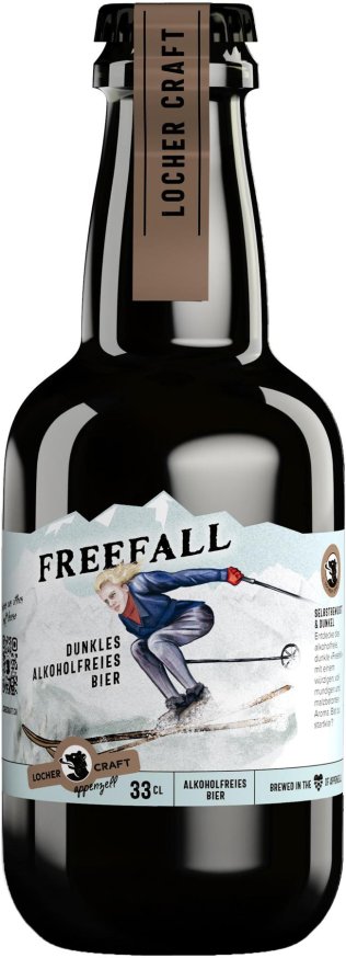 Locher Craft Freefall 33cl dunkel 10 x 0.33l