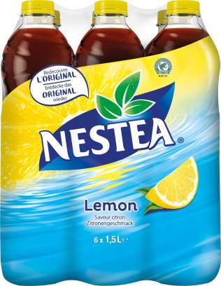 * Nestea Schwarztee Zitrone 1.5 lt Har. 6 x 1.5