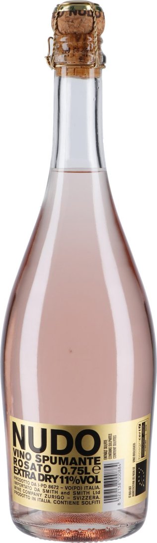 * Nudo Vino Spumante Rosado 75cl 6 x 0.75l Kt.