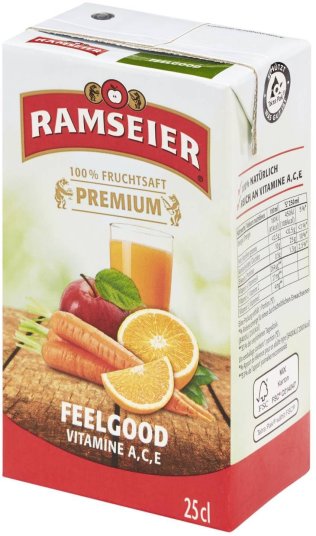 * Ramseier Feelgood 25 cl Tetra 27 x 0.25l Kt.