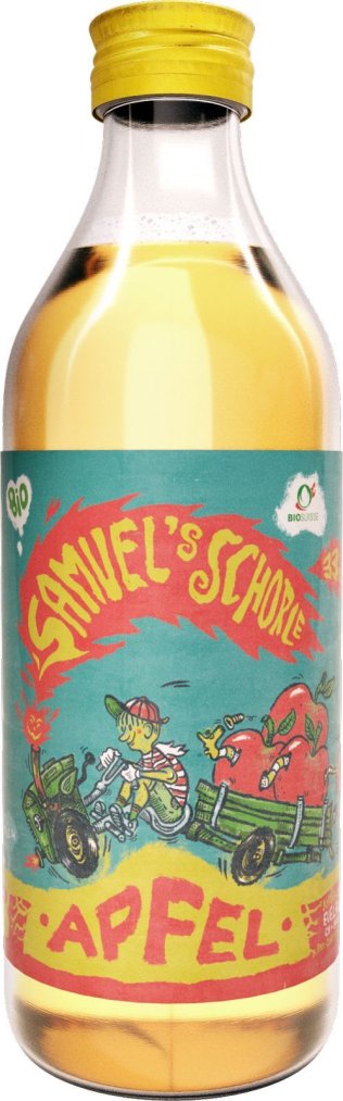 * Samuel's Schorle Bio Apfel EW 24 x 0.33l Kt.