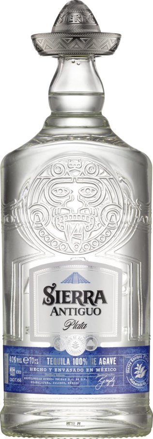 * Sierra Tequila Antiguo Plata 70cl 1 x 70 cl