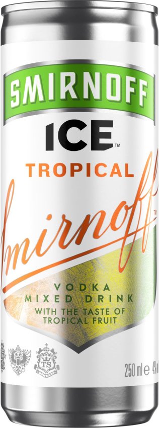 * Smirnoff Ice Tropical 27.5cl DS 24 x 27.5 cl Kt.