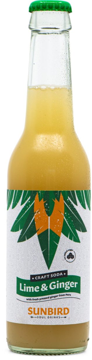 Sunbird Lime& Ginger 27.5cl 24 x 0.275l Kt.