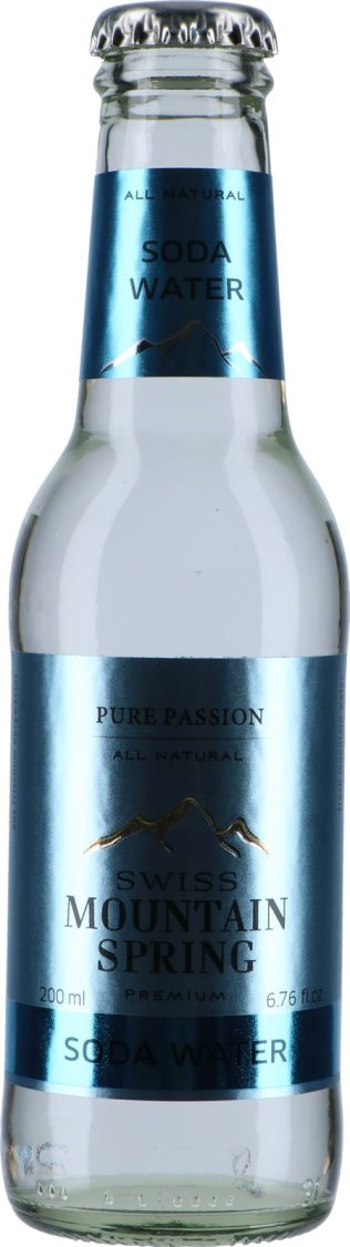 Swiss Mountain Spring Soda Water 20cl 24 x 0.20l Kt.
