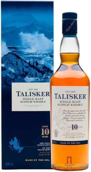 Talisker 10 Y. Whiskey 70 cl 1 x 0.70l