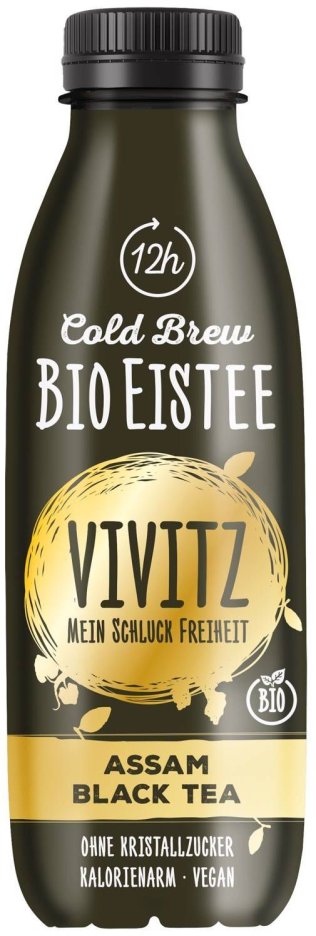 Vivitz Cold Brew Black Tea Assam Bio 4 x 6 x 0.50l Kt.
