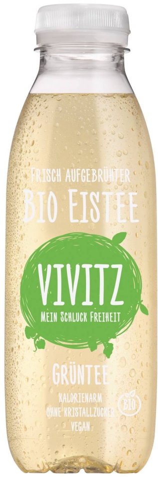 VIVITZ Eistee Grüntee Bio 4 x 6 x 0.50l Kt.
