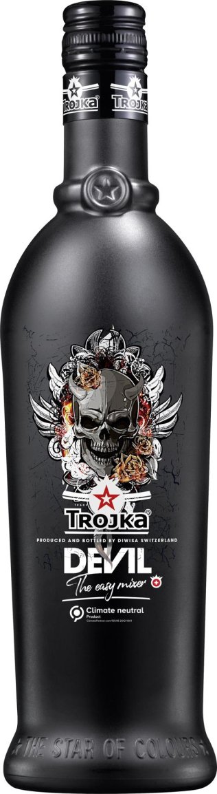 * Vodka Trojka Devil 1 x 70 cl