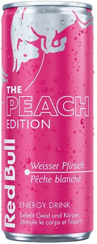 Red Bull The Peach Edition - Weisser Pfirsich Tray 24 x 0.25l