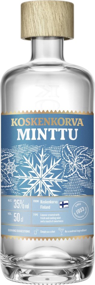 Koskenkorva Minttu Likör 21 Vol% 1 x 0.50l