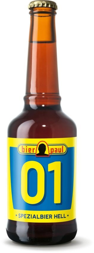 Bier Paul 01 spezial hell 33 cl MW 20 x 0.33l