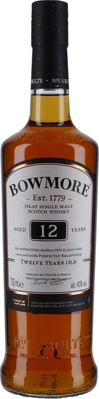 * Bowmore Single Malt 12years 70cl 1 x 70 cl
