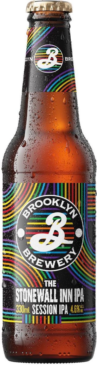 * Brooklyn Stonewall Inn IPA 33cl EW 24 x 0.33l Kt.