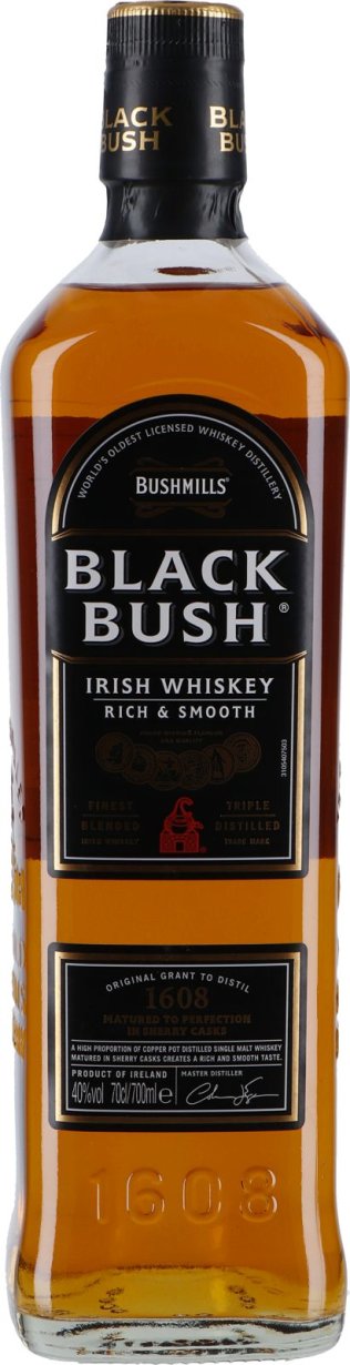 * Bushmills Black Bush 70cl 1 x 70 cl