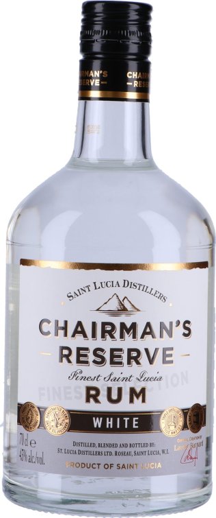 * Chairman's Reserve White Rum 1 x 70 cl
