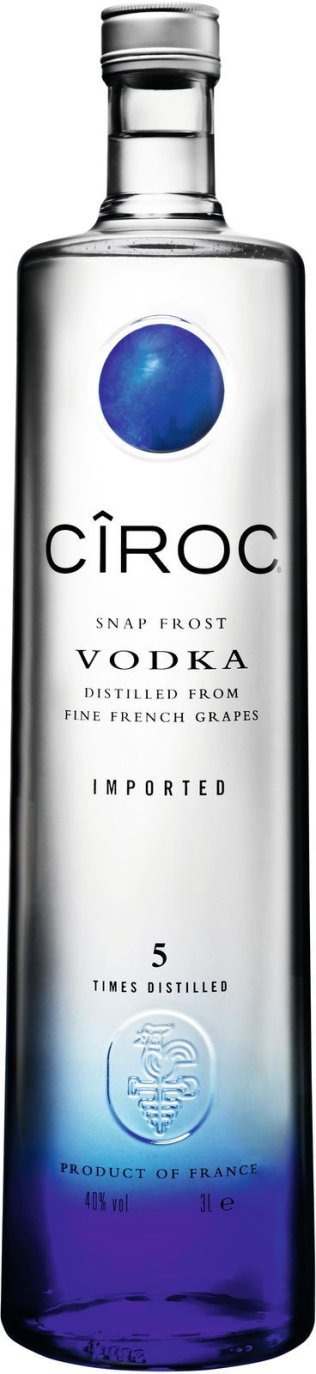 * Ciroc Vodka 300cl 1 x 3.00l
