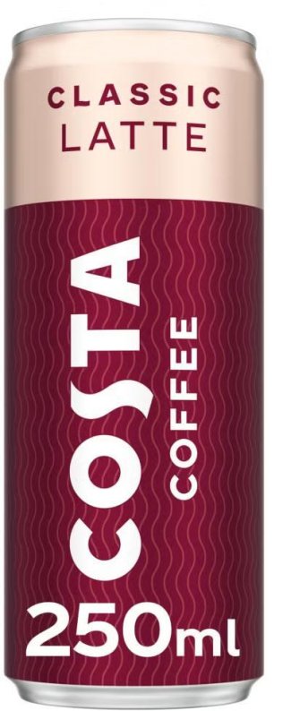 * Costa Coffee Latte 25cl DS 12 x 0.25l Kt.