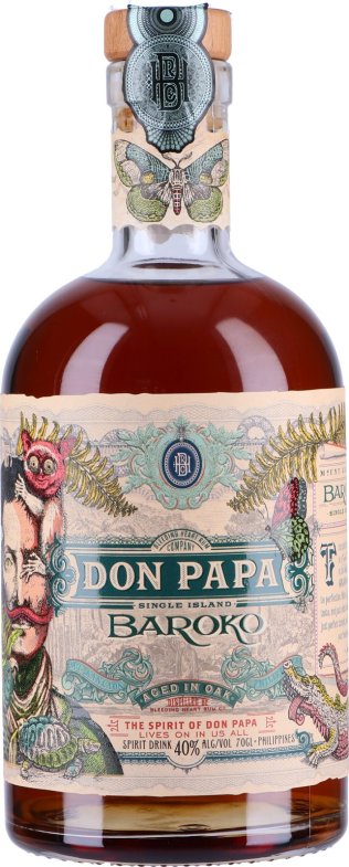 * Don Papa Baroko 70cl 1 x 70 cl