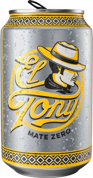* El Tony Mate Zero Tray 24 x 0.33 l Dose Alu Einweg 24 x 0.33l