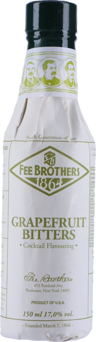 * Fee Brothers Grapefruit Bitter 15cl 1 x 15 cl