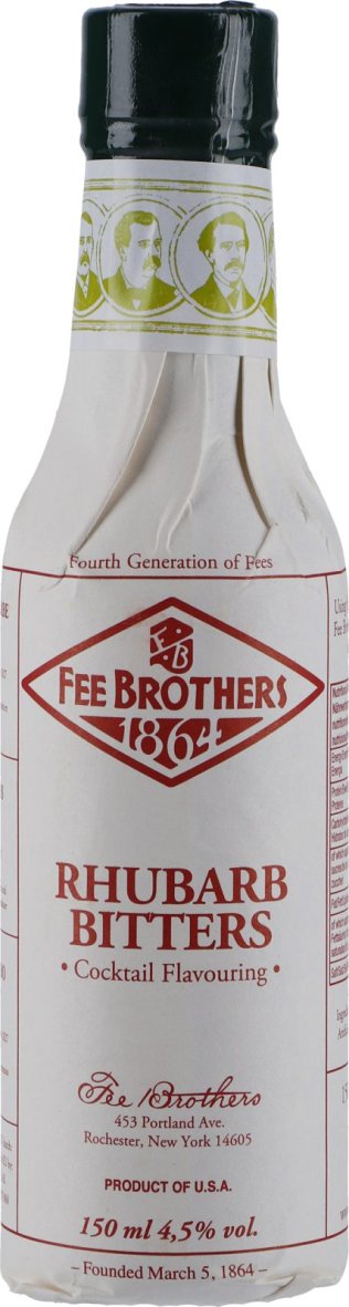 * Fee Brothers Rhubarb 15cl 1 x 15 cl