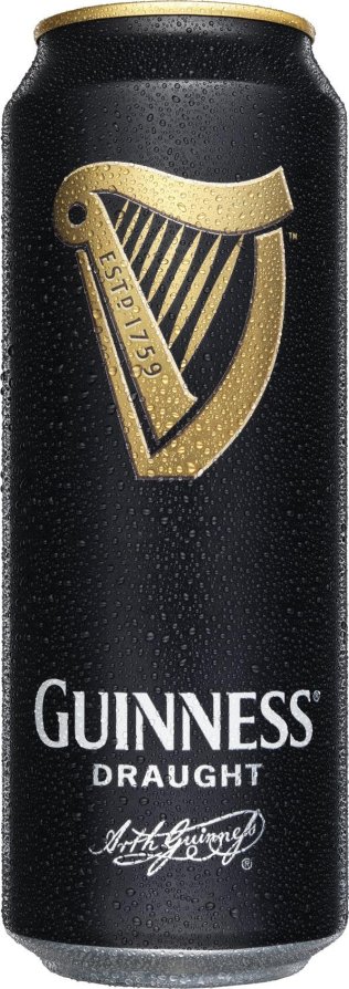 * Guinness Draught 50 cl DS 6 x 4 x 0.5