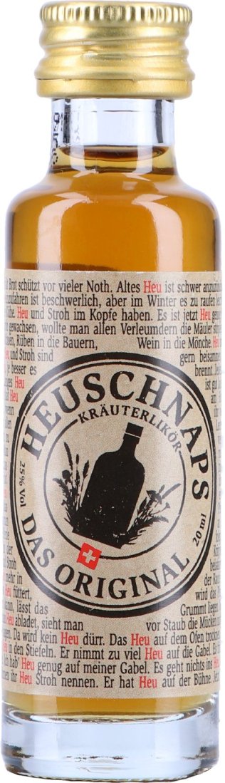* Heuschnaps 2cl 25 x 2 cl