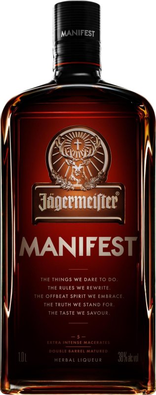 * Jägermeister Manifest 100 cl 1 x 100 cl
