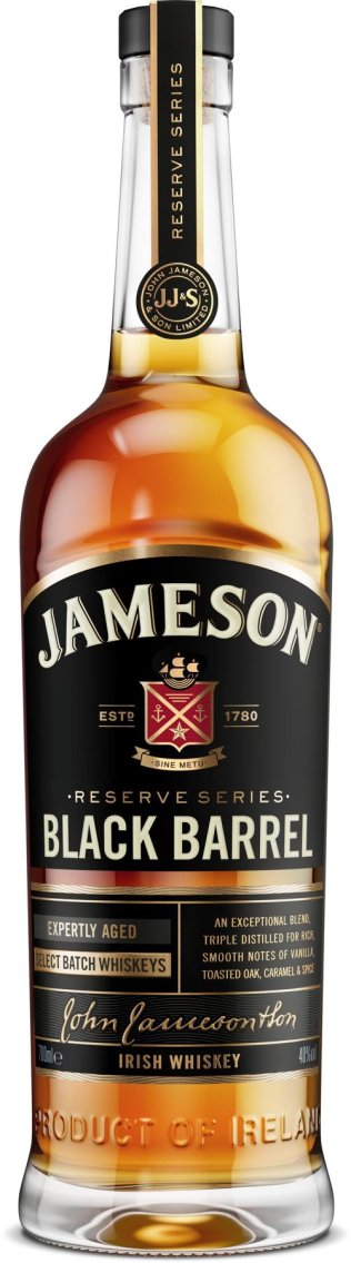 * Jameson Black Barrel 70cl 1 x 70 cl