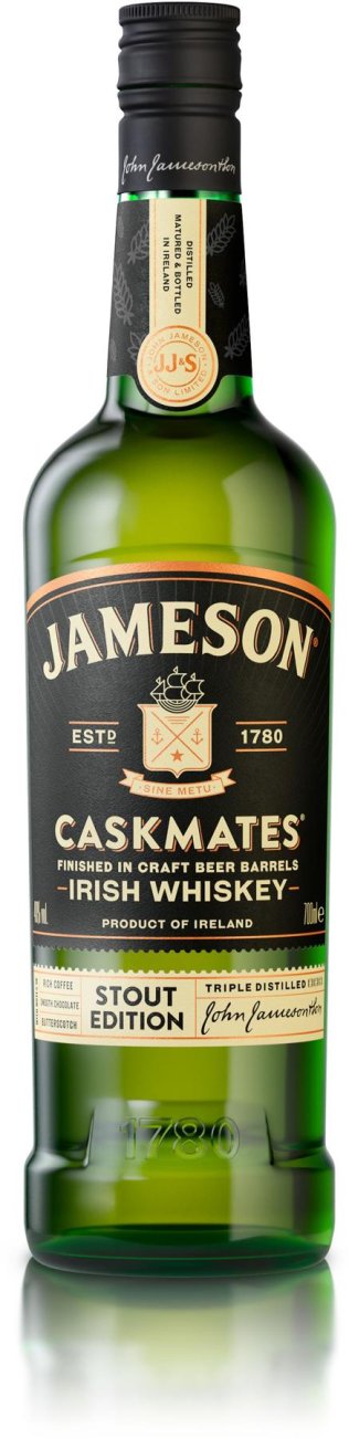 * Jameson Stout Edition 70 cl (alt: Caskmates) 1 x 70 cl