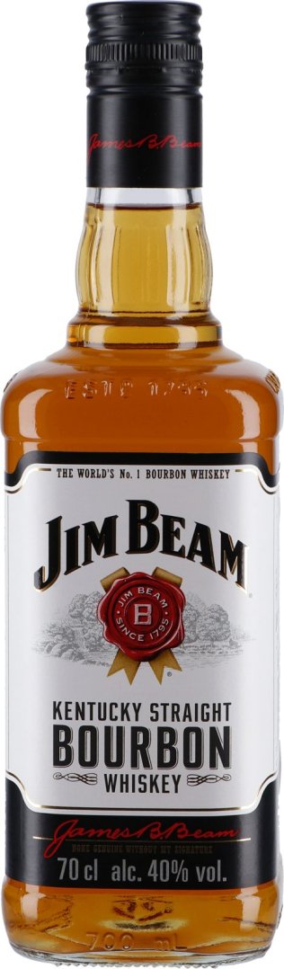 * Jim Beam White Label 70cl 1 x 70 cl