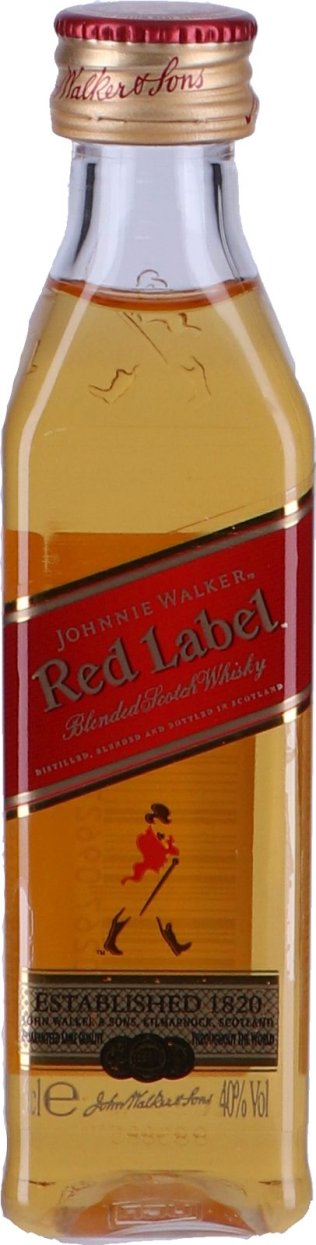 * Johnnie Walker Redl Label Port. 5cl 12 x 5 cl