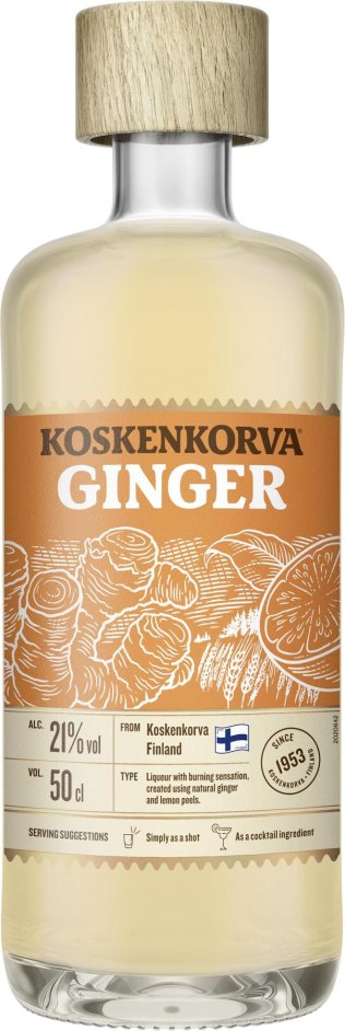 Koskenkorva Ginger Likör 50cl 1 x 0.50l