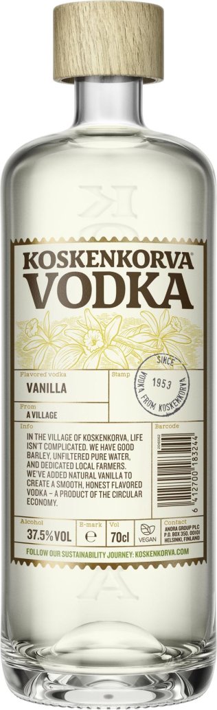 Koskenkorva Vanille Vodka 70cl 1 x 70 cl