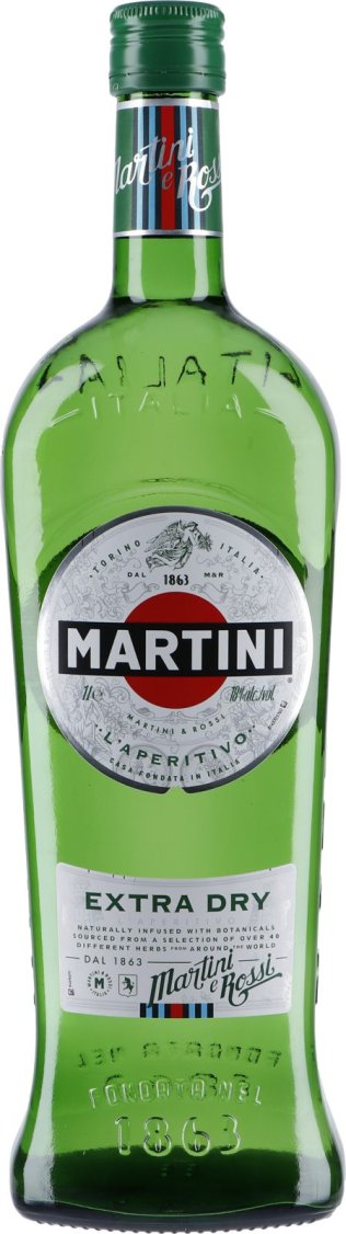 * Martini Extra Dry 100 cl 1 x 1 lt