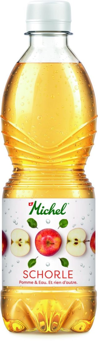 * Michel Apfel Schorle 5 d PET 24 x 50 cl Kt.