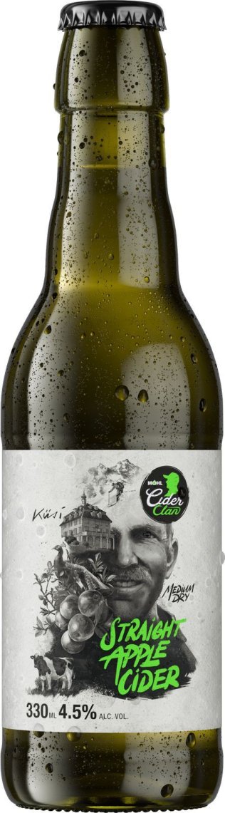 Möhl Straight Apple Cider 33cl 24 x 0.33l