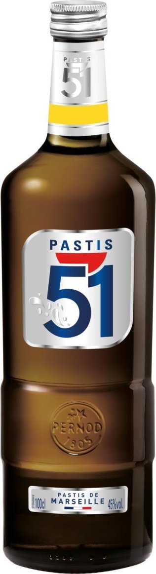 * Pastis 51 100 cl 1 x 1.00l