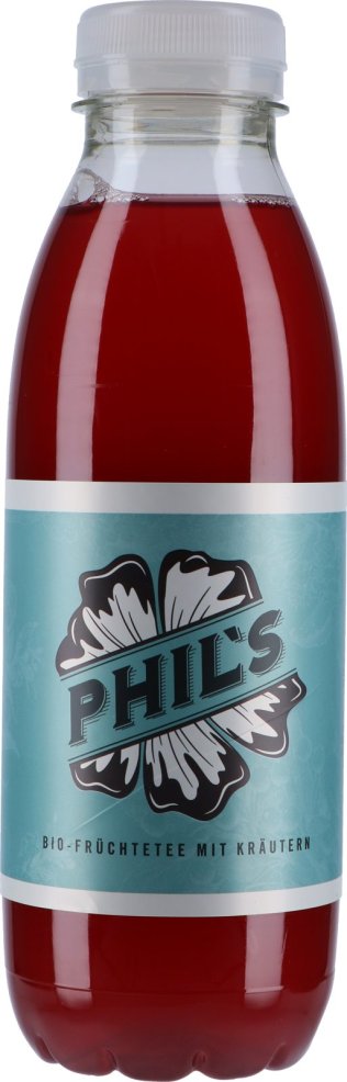 Phil's Bio Früchtetee mit Kräutern 50cl PET 12 x 0.50l Kt.