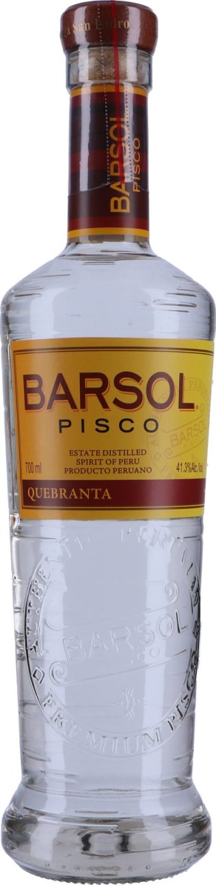 * Pisco Barsol Quebranta 70cl 1 x 70 cl