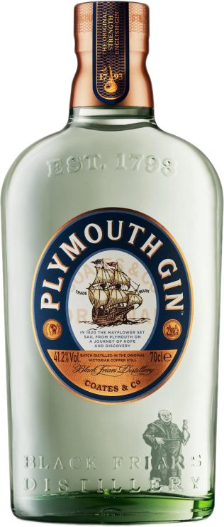 * Plymouth Gin 70cl 1 x 0.70l