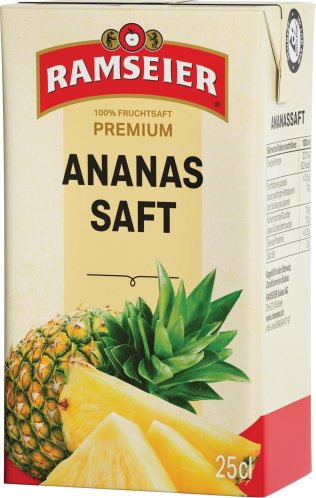 * Ramseier Ananassaft 25 cl Tetra 27 x 0.25l Kt.