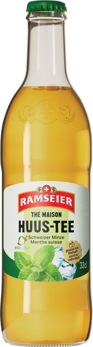 * Ramseier Huus-Tee Minze Bio 33cl MW 24 x 0.33l