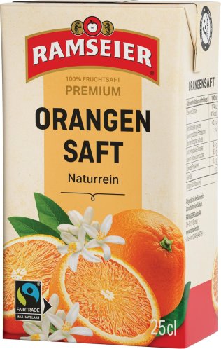* Ramseier MH Orangensaft 25 cl Tetra 27 x 0.25l Kt.