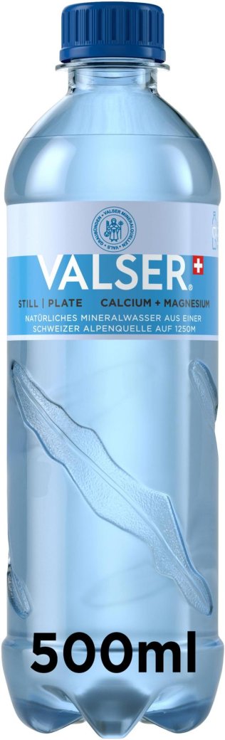 * Valser Calcium + Magnesium 5dl PET 24 x 0.50l Kt.
