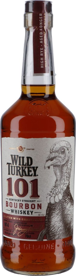 * Wild Turkey 101 70cl 1 x 70 cl